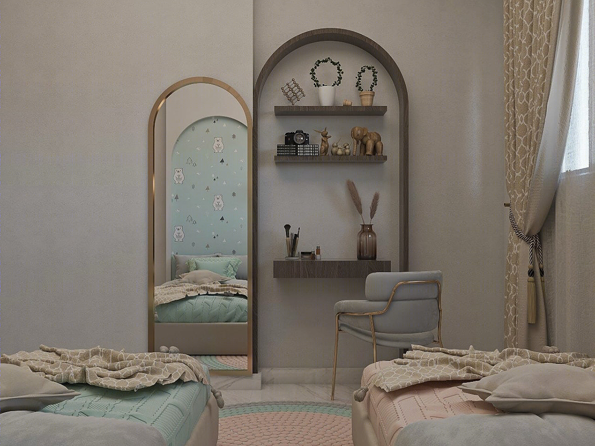 Modern Kids Room Interior Design-1