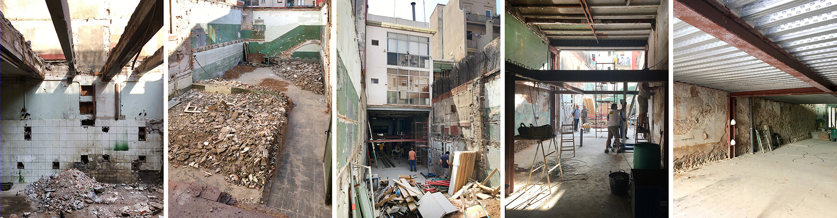 隔墙间的住宅，巴塞罗那/将工业厂房改造成城市绿洲-7