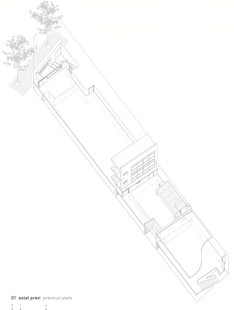 隔墙间的住宅,巴塞罗那/将工业厂房改造成城市绿洲-9