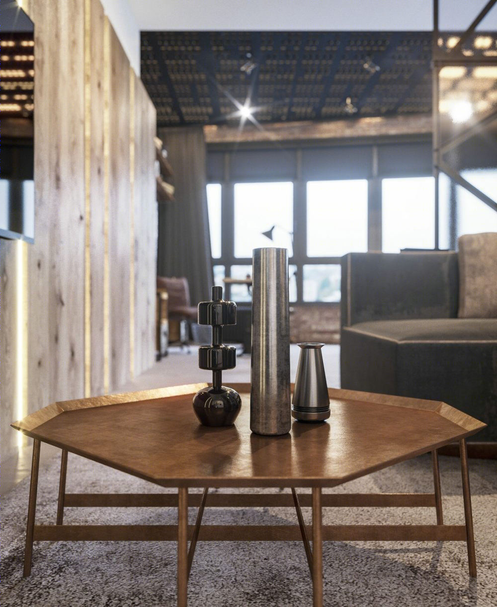 工业风住宅设计，邂逅现代生活美学-1