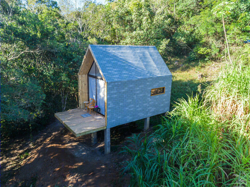 巴西微型木屋 | 融入自然的瓦尔登湖小屋-17