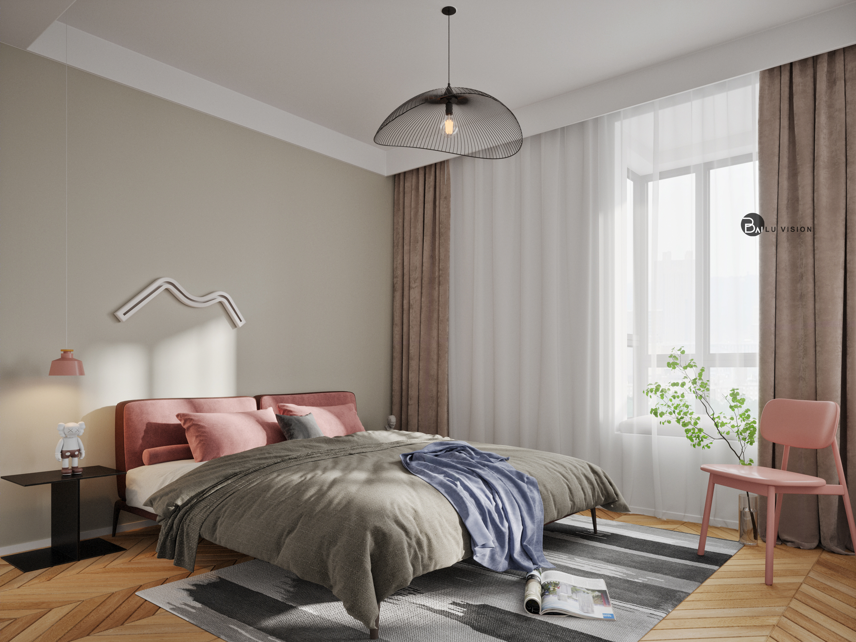 北欧风家居设计 | 3ds Max 2020 打造简约美学空间-8