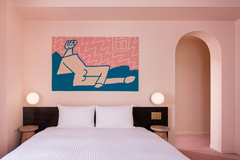 东京 BnA Wall 艺术酒店丨日本东京丨Bed & Art Project  BnA hotel-16