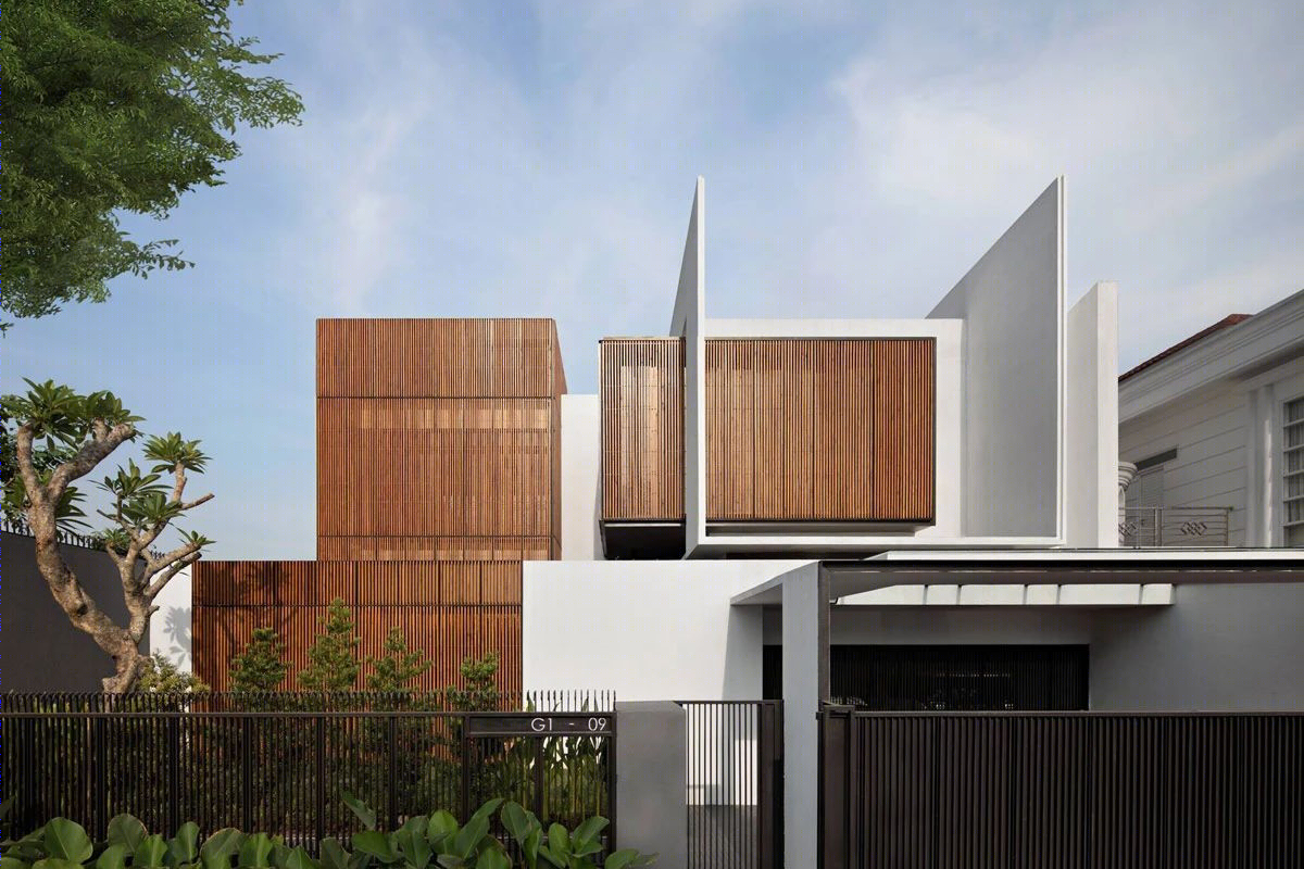 Serene Timber Screen House in Jakarta-3