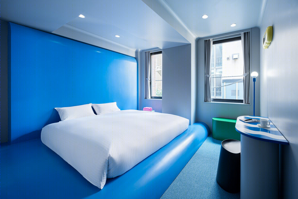 东京 BnA Wall 艺术酒店丨日本东京丨Bed & Art Project  BnA hotel-18