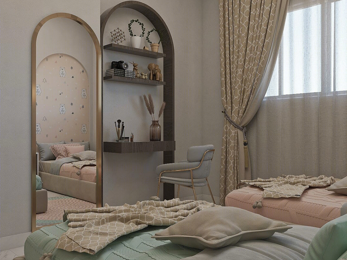 Modern Kids Room Interior Design-3