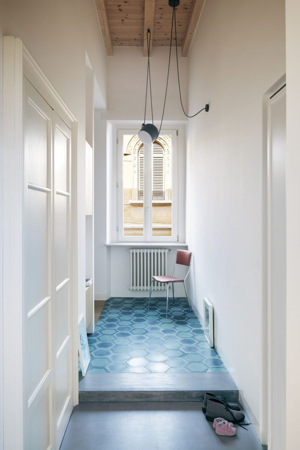 意大利 Legnano 中心 B09 公寓翻新设计,nonestudio 打造流动空间-22