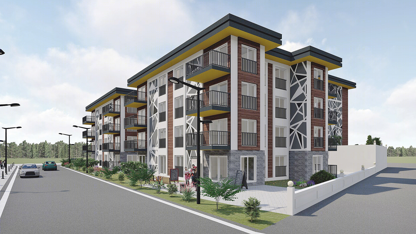 Anastasiya Gushchina丨公寓建筑丨Urban Transformation Project - Apartment Project-2