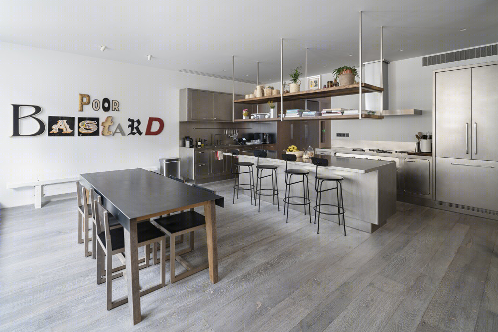 伦敦私人住宅现代厨房设计-12