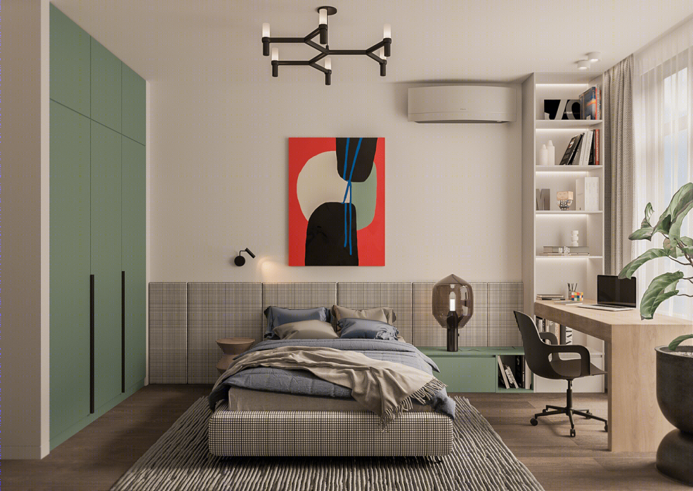 乌克兰 Kyiv Lipki 公寓设计丨Ourstudio.ua-19