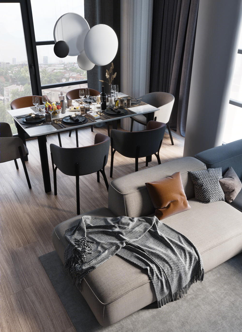 蓝色北欧风设计案例解析-4