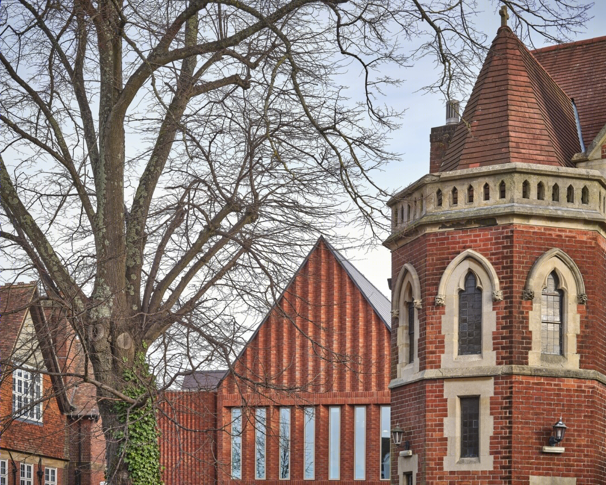 英国皇家 Tunbridge Wells 语法学校现代教育建筑丨Bell Phillips Architects-9