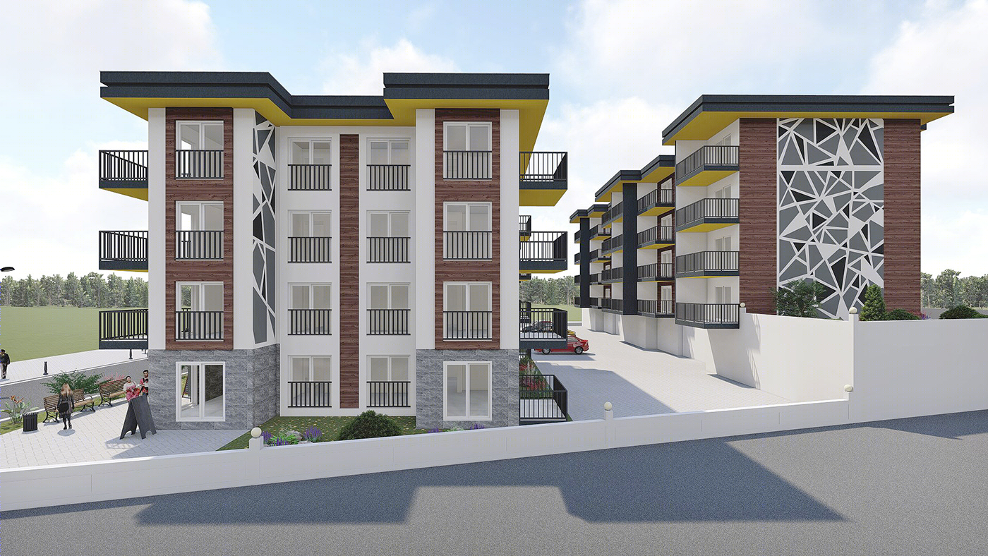 Anastasiya Gushchina丨公寓建筑丨Urban Transformation Project - Apartment Project-3