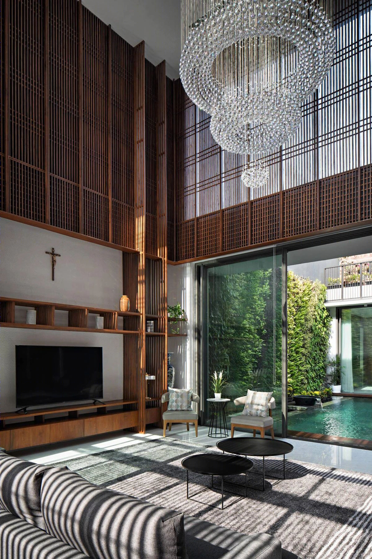 Serene Timber Screen House in Jakarta-8