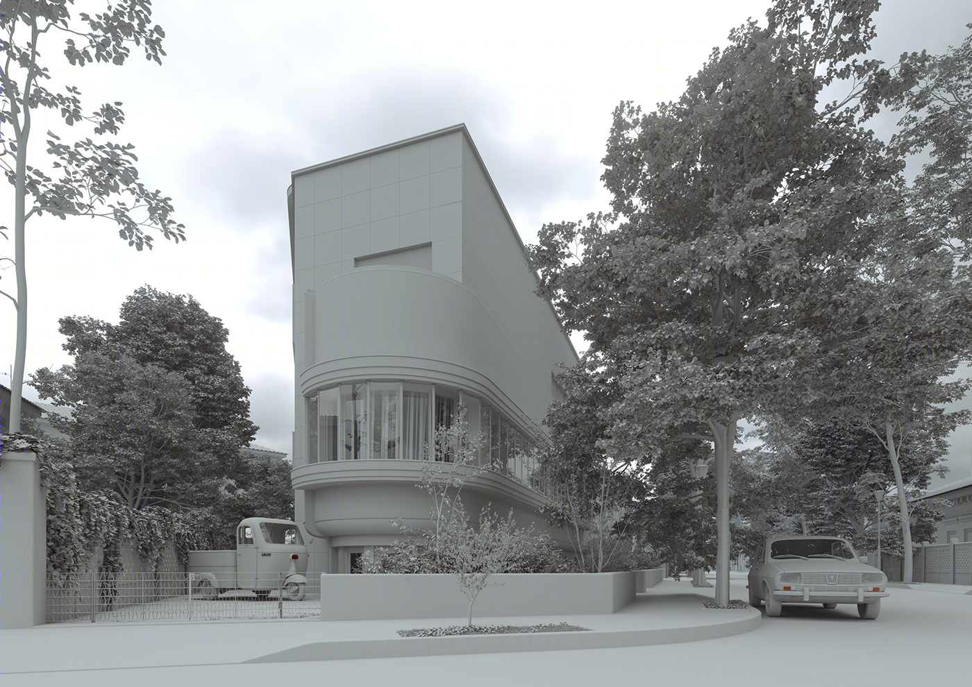 Jean Valeanu , 1938- Boat house-7