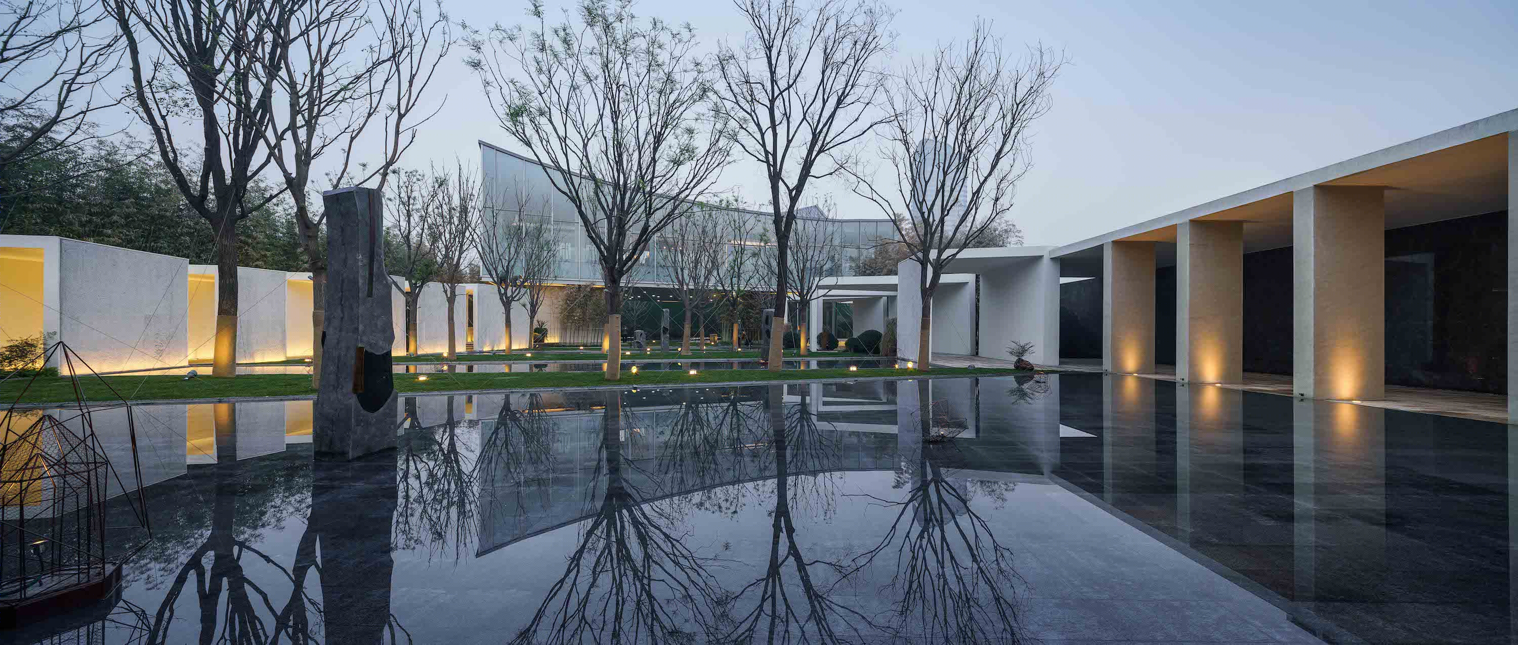 西安万科悦湾展示区丨中国西安丨北京创翌善策景观设计-5