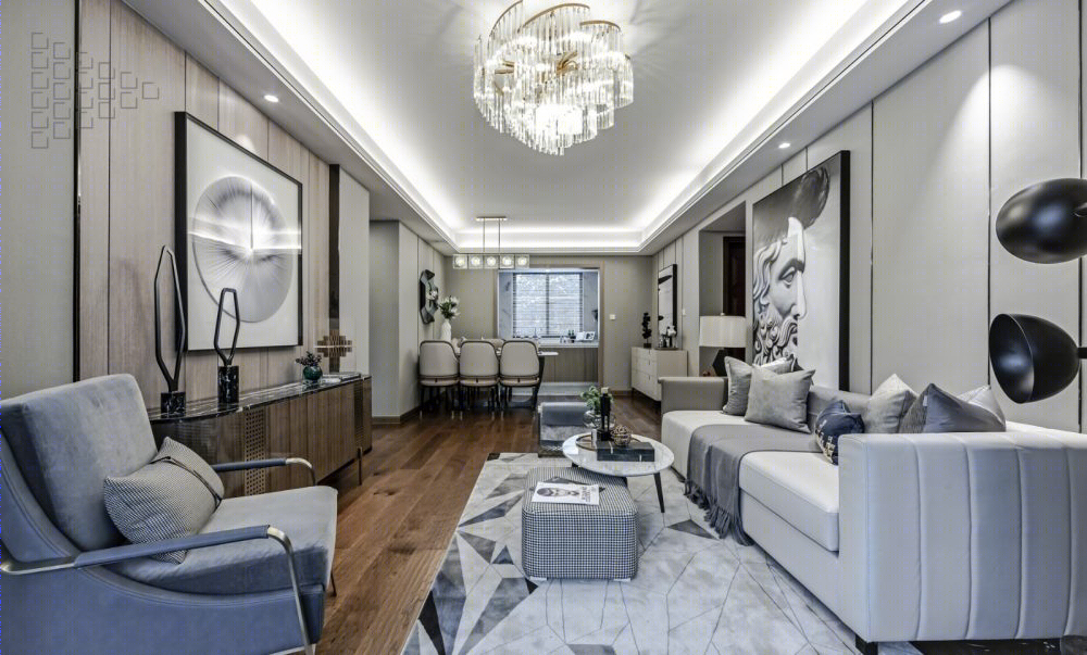 现代轻奢风招商蛇口样板房设计亮点解读-10