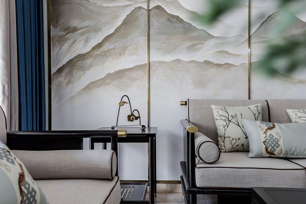 128㎡ 新中式的山水墨韵和诗画江南-18