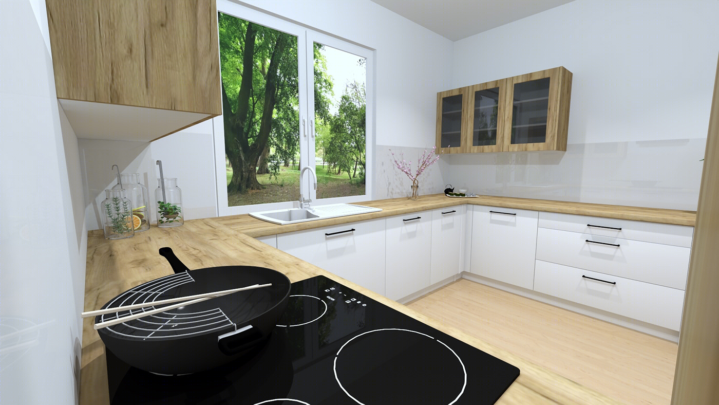 kitchen in the summer cottage-4