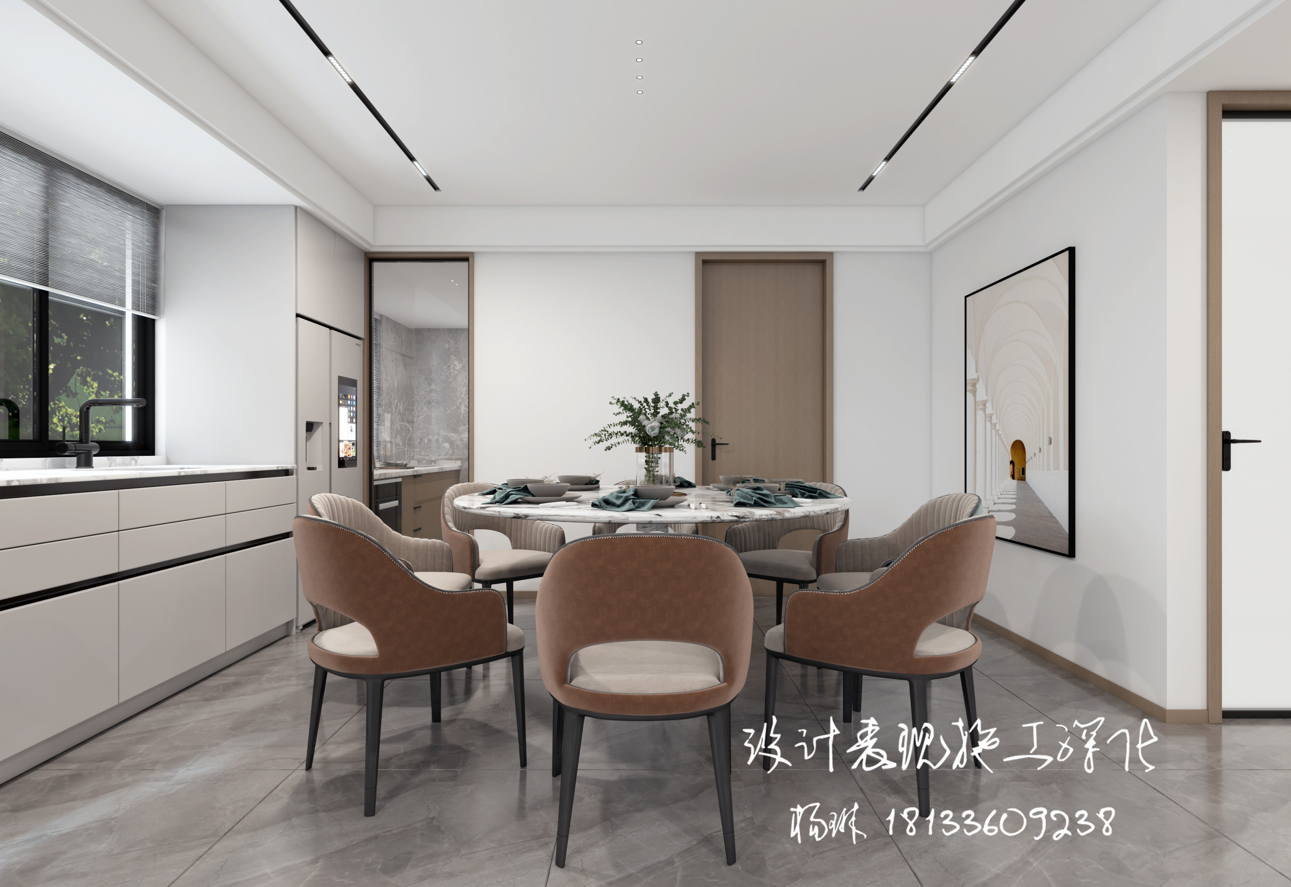 极简 · 挑空大别墅-8