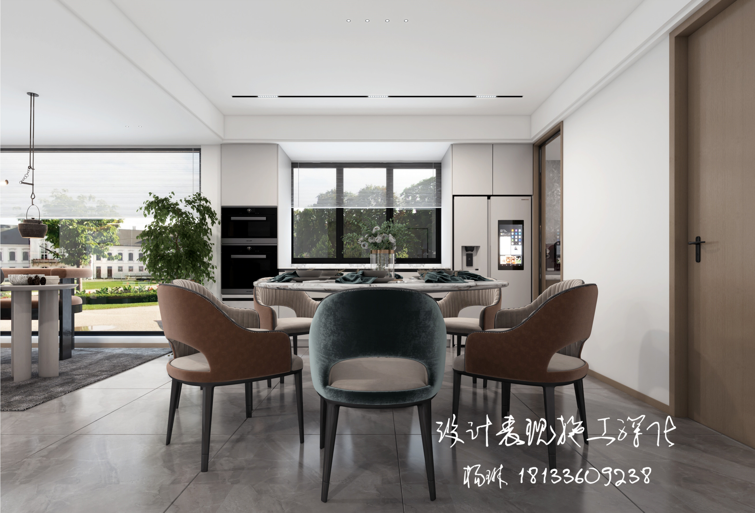 极简 · 挑空大别墅-9