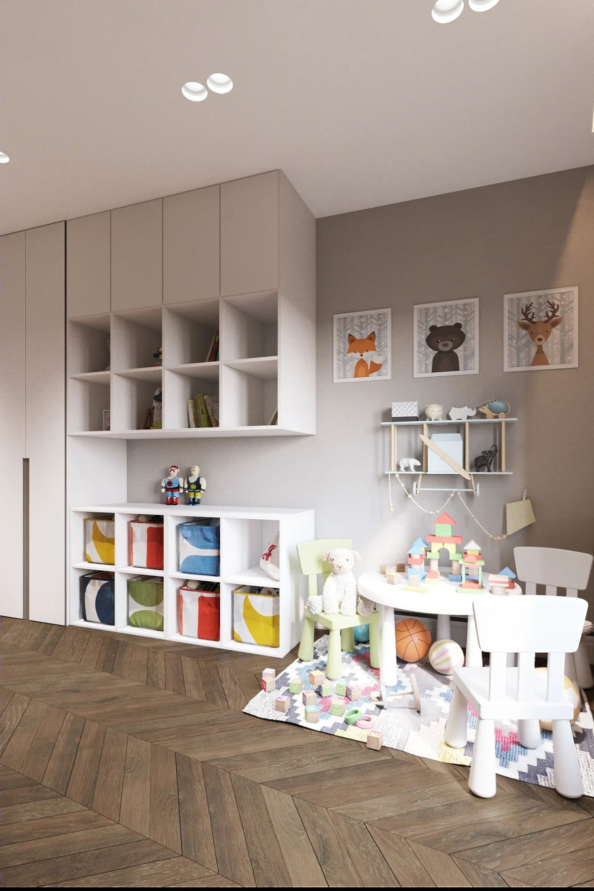 乌克兰设计师打造简约奢华 44㎡一居室，空间利用恰到好处！-54