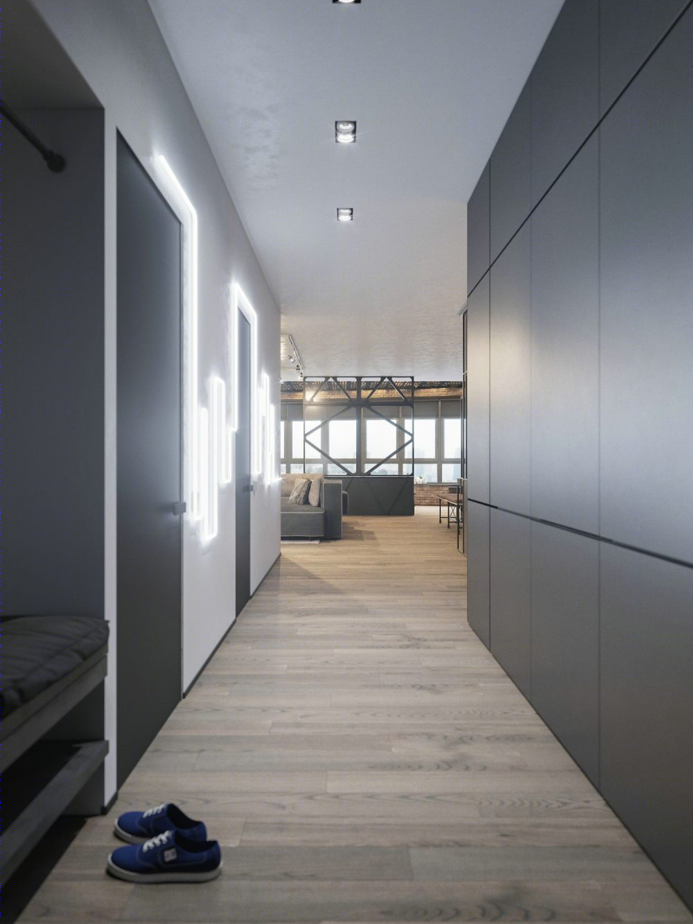 工业风住宅设计，邂逅现代生活美学-13