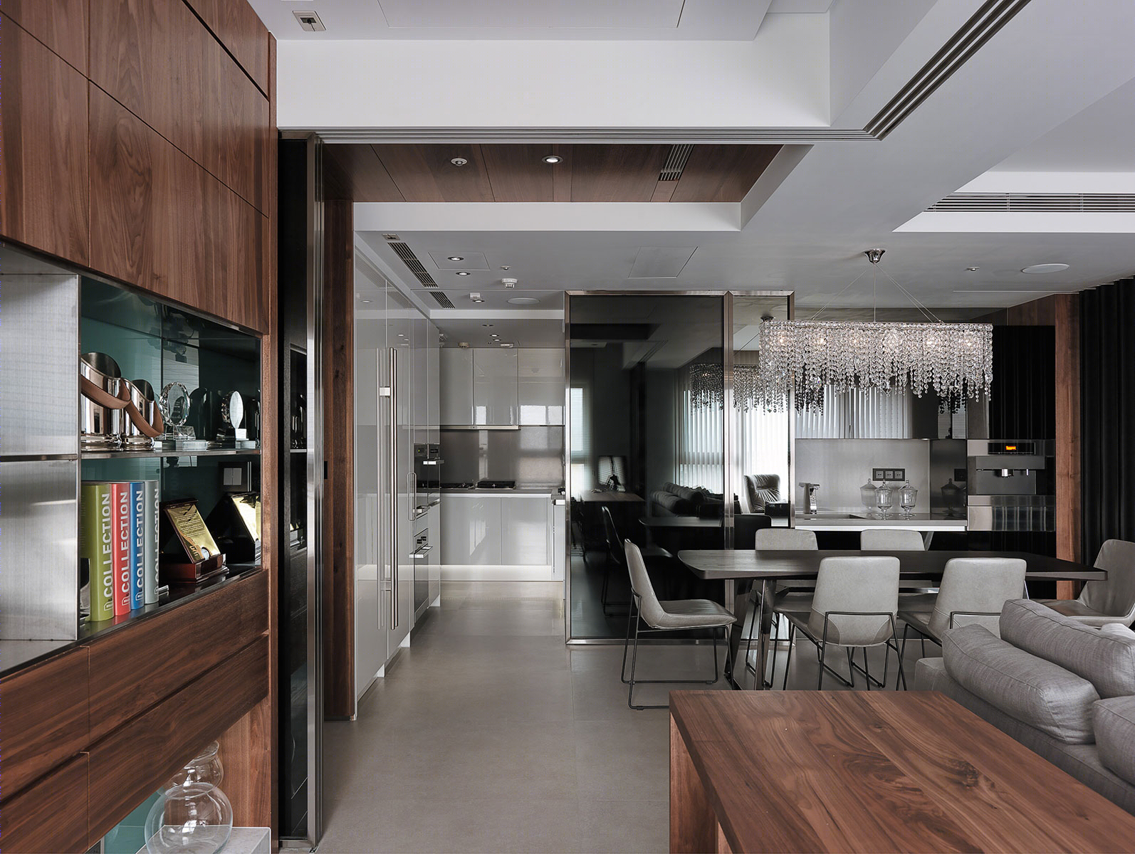 122㎡珠宝盒式住宅 | 自然色系的现代古典风格惊艳之作-9