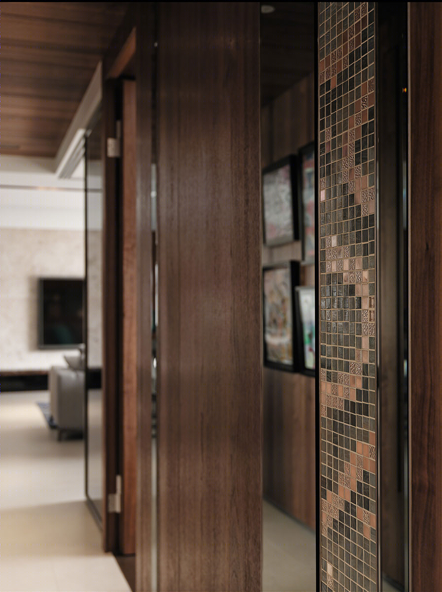 122㎡珠宝盒式住宅 | 自然色系的现代古典风格惊艳之作-10