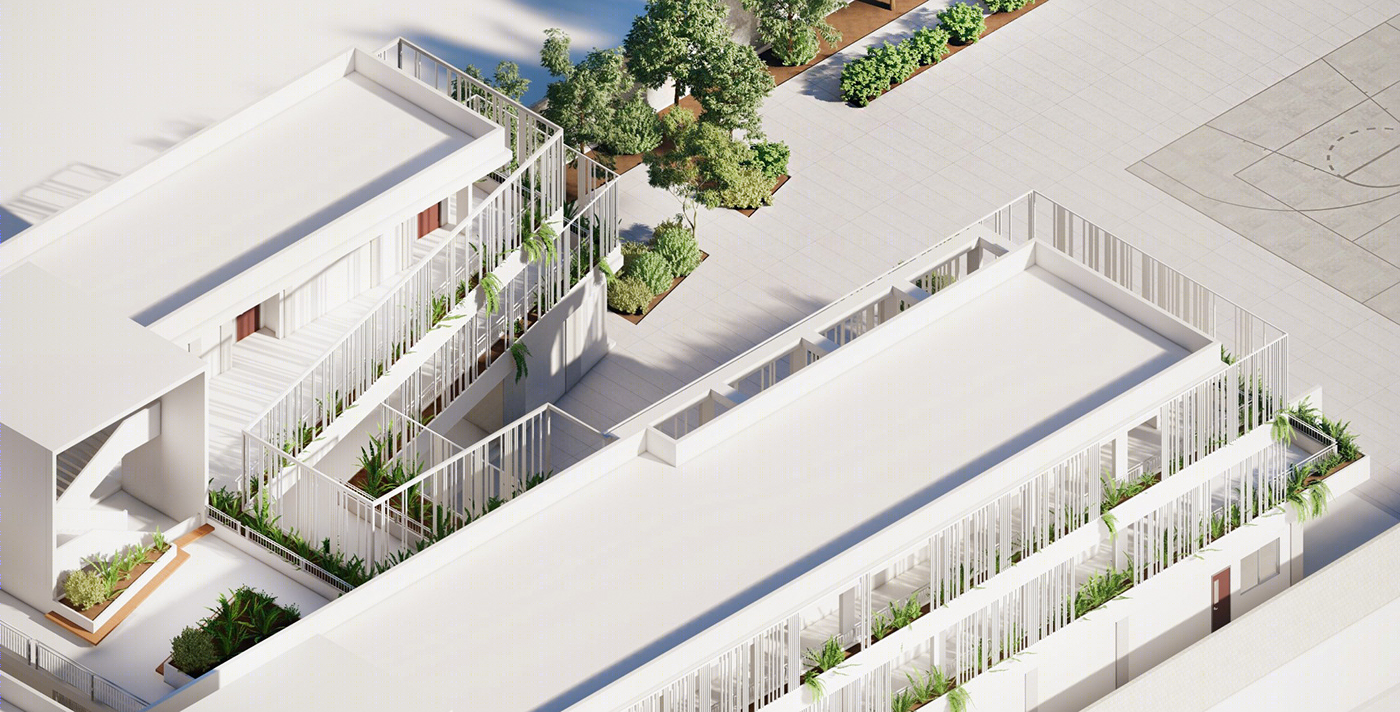 张三打造现代简约学校设计丨中国北京丨Architecture Design Studio 3-6