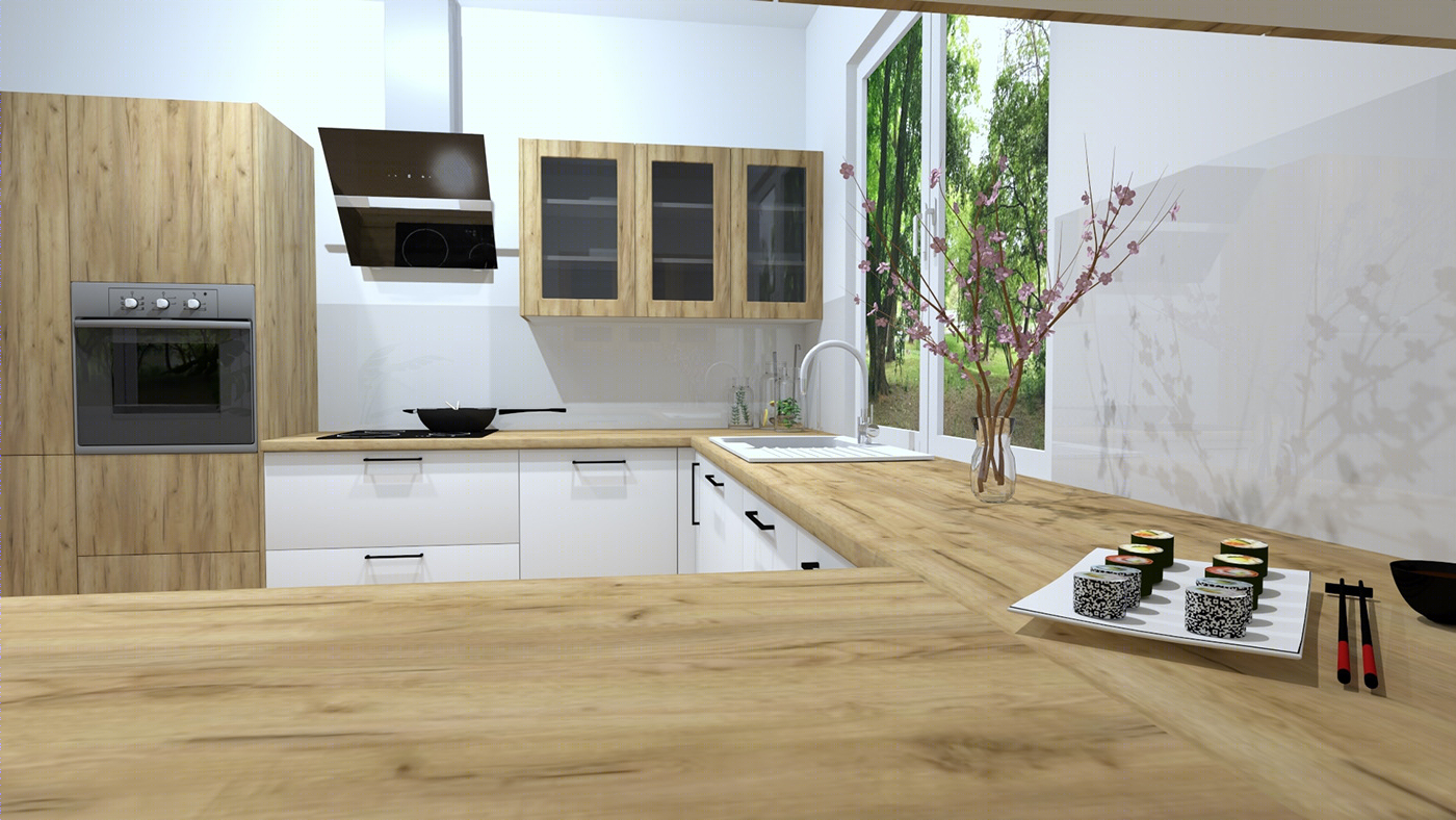 kitchen in the summer cottage-5