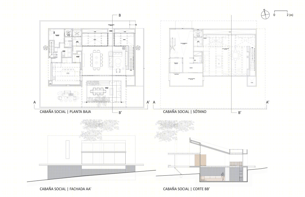 别墅丨墨西哥森林小屋 San Simón(2019)(Weber Arquitectos)设计-56