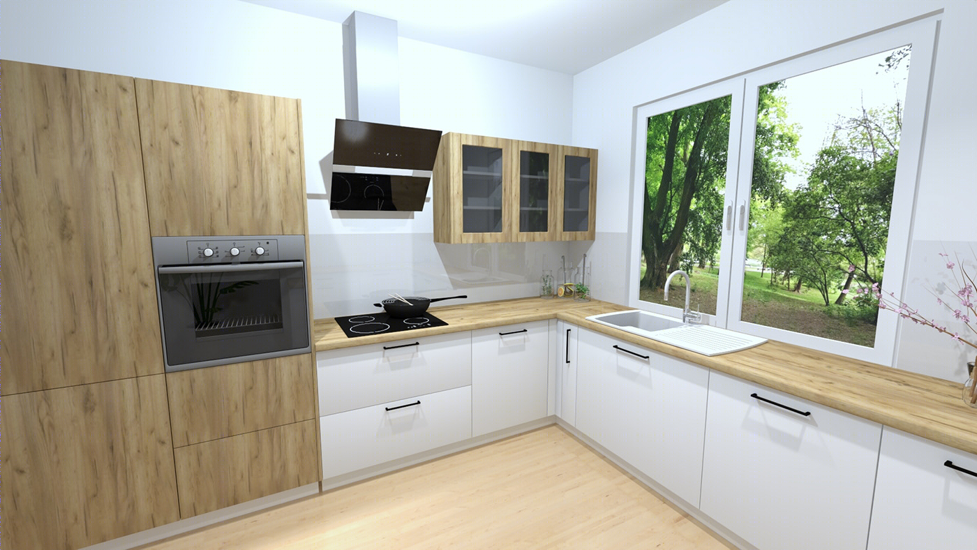 kitchen in the summer cottage-6