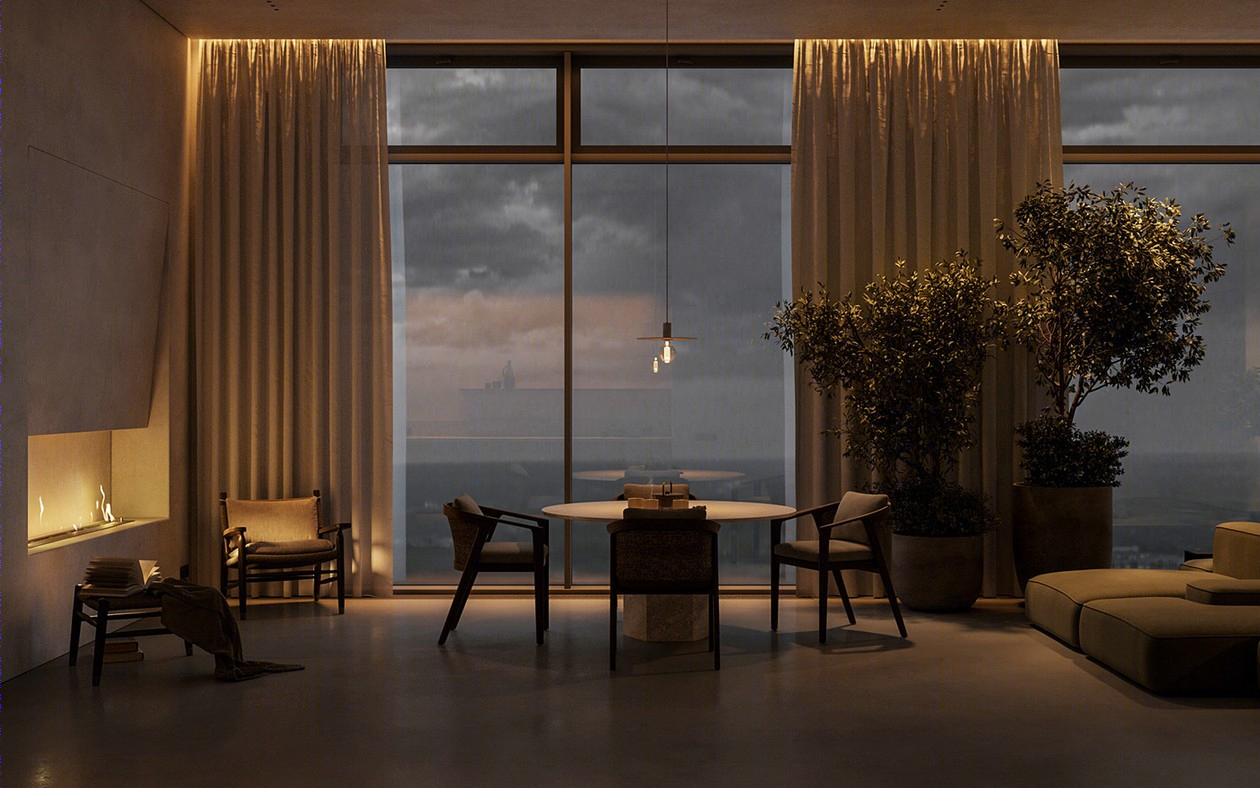 绿色温馨居家空间设计-28