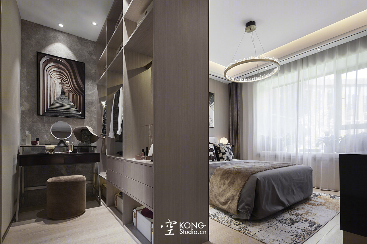 宜昌北大•长江国际文化广场 111 户型现代奢华空间设计-14