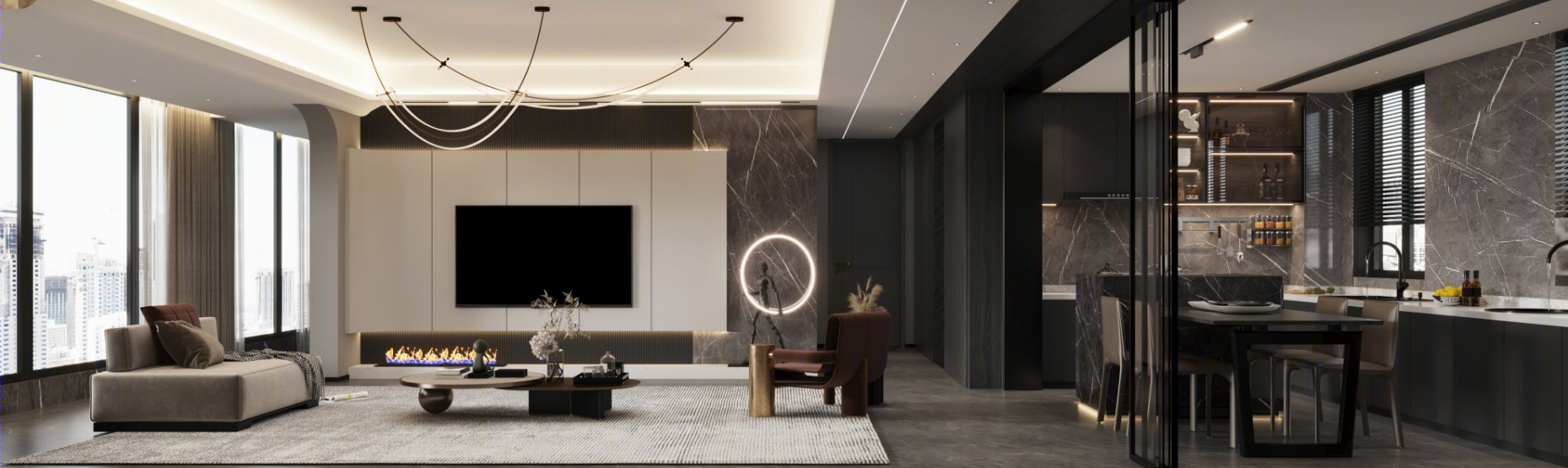 现代轻奢 中性优雅-0