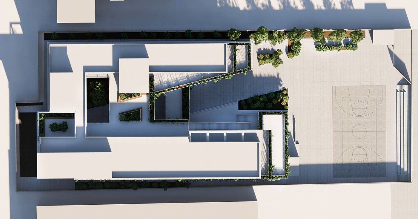 张三打造现代简约学校设计丨中国北京丨Architecture Design Studio 3-8