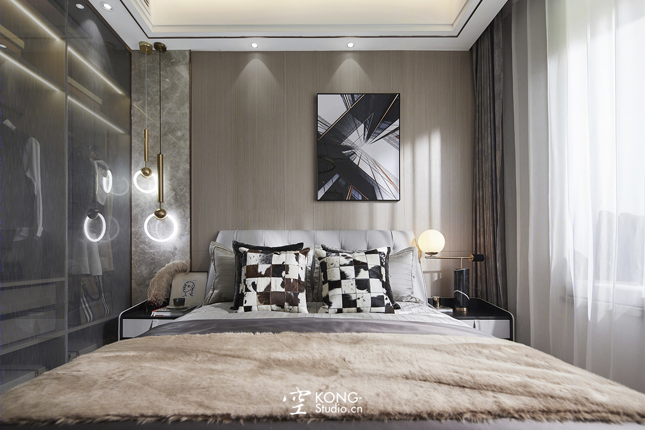 宜昌北大•长江国际文化广场 111 户型现代奢华空间设计-16