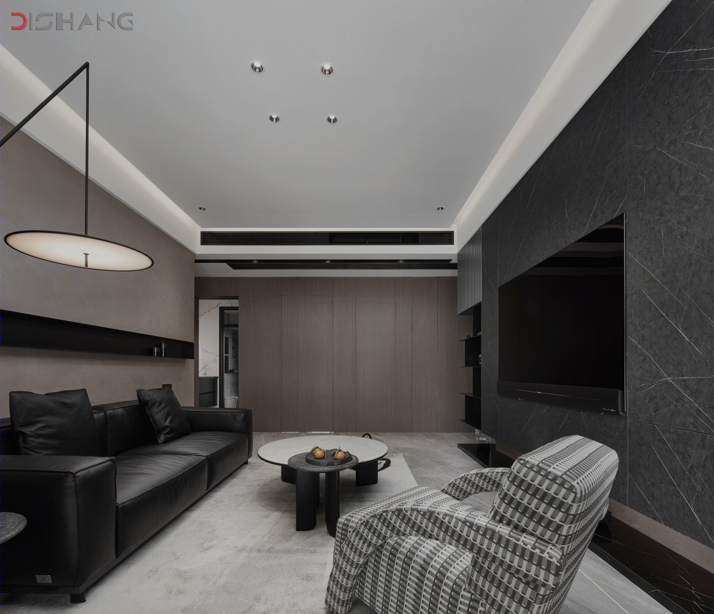 冷峻现代风 · 128 平空间的生活艺术-10