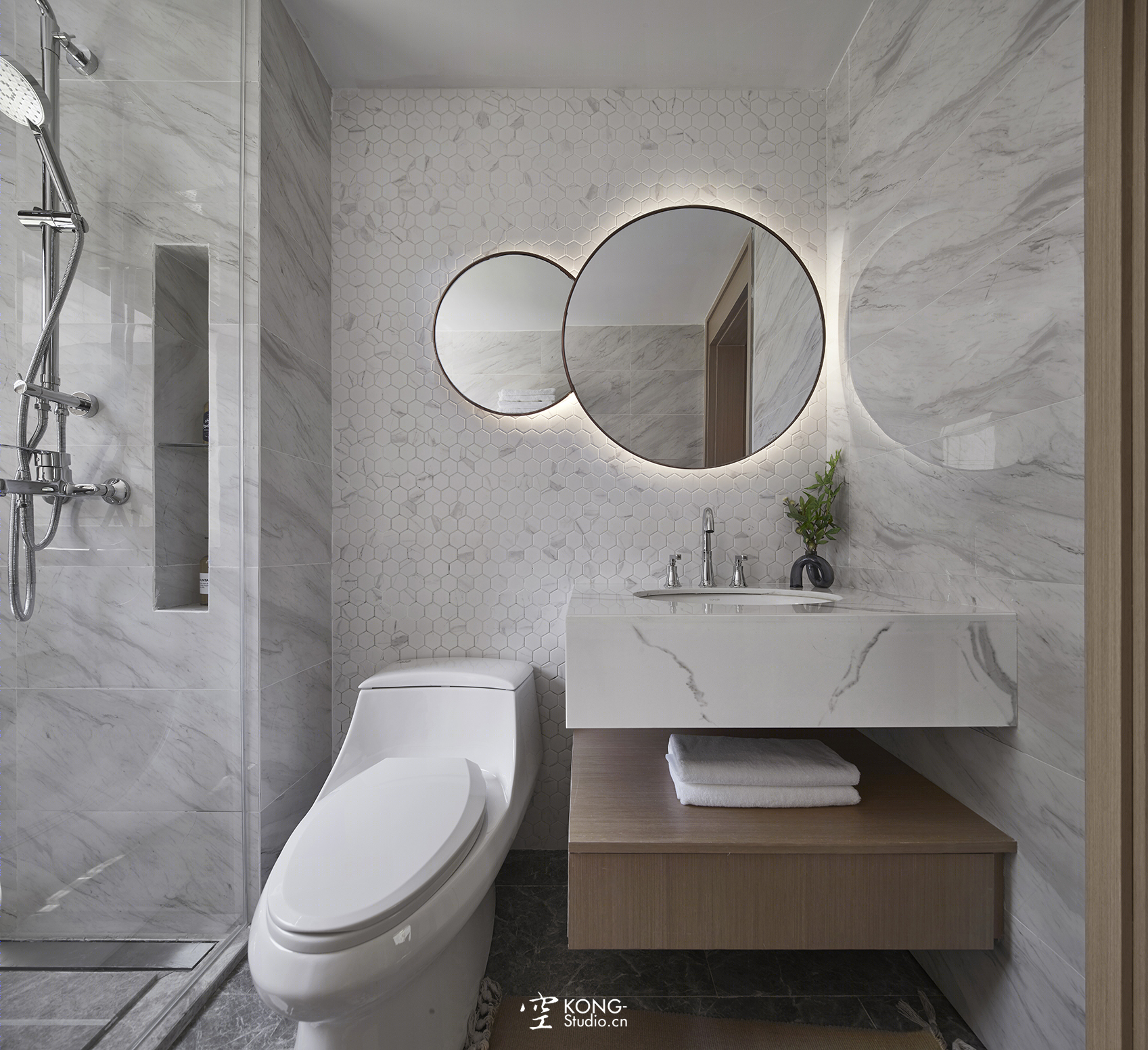 宜昌北大•长江国际文化广场 111 户型现代奢华空间设计-15