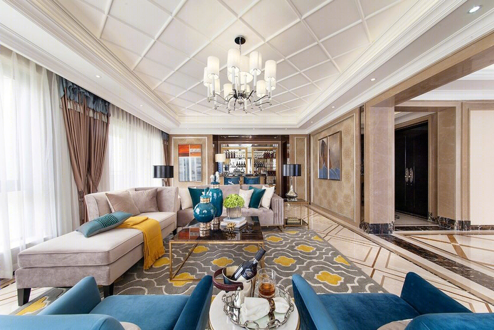 华润金悦湾精装项目 | 现代简约风格的美学演绎-1