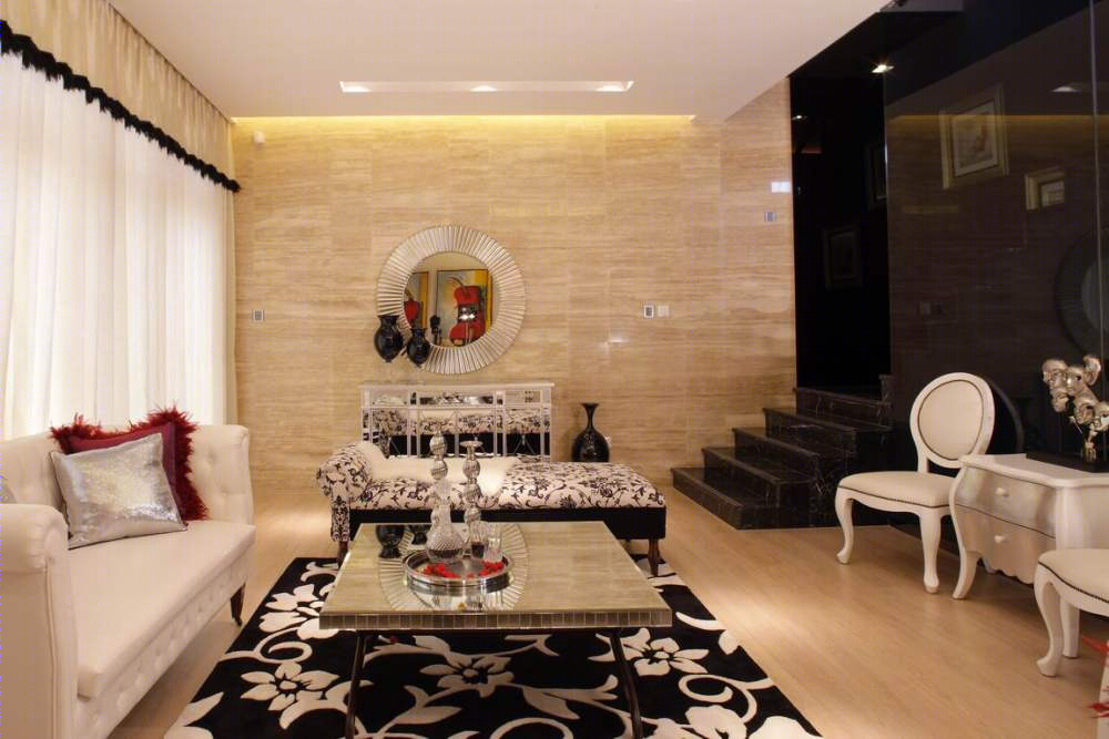 北京新天地后现代风格样板房设计-0