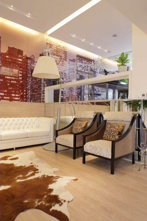 北京新天地后现代风格样板房设计-1