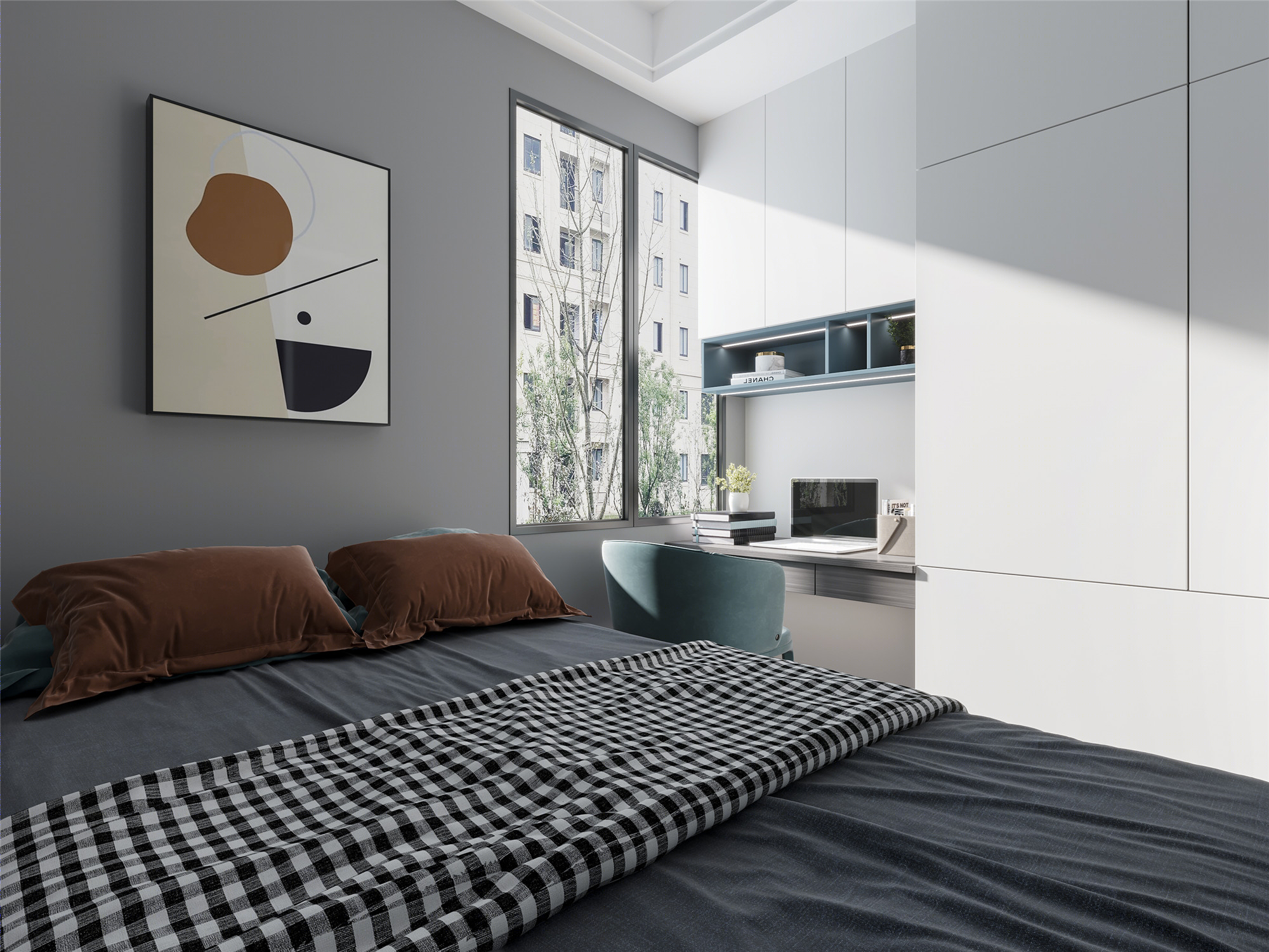 简约黑白灰，细节显高级-10