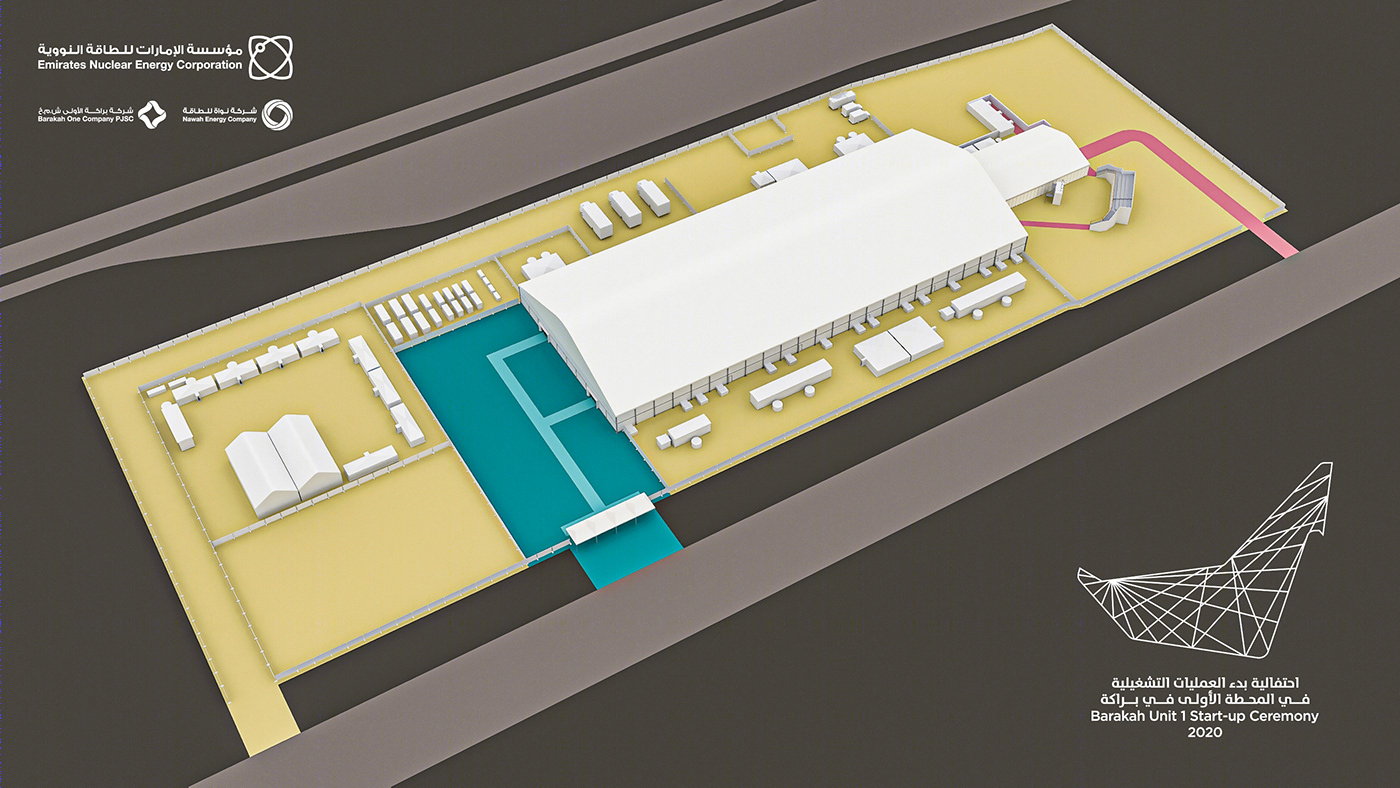 ENEC Barakah Unit1 燃料加载仪式户外庆典设计-20