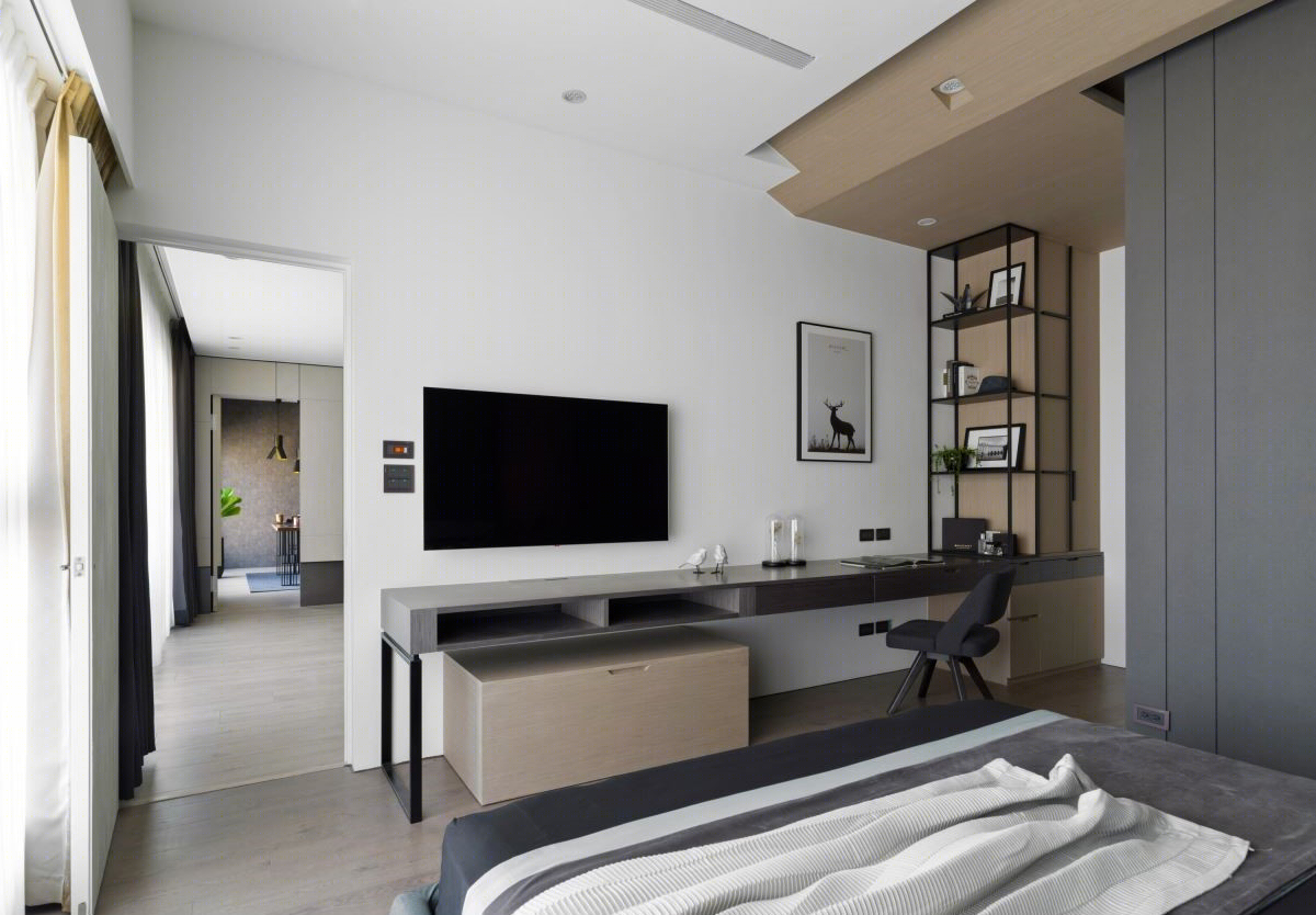 68坪混搭风全隐藏式住宅-46