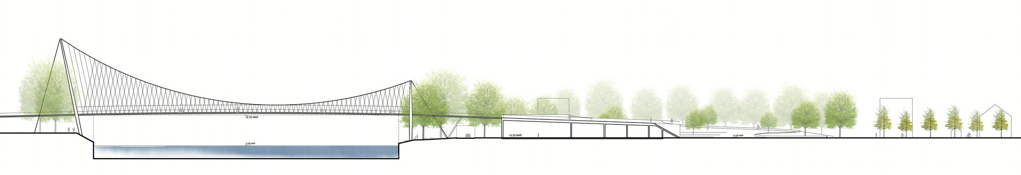 绿意盎然的全功能桥梁设计-29