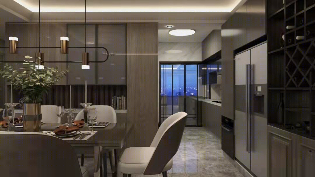 轻奢风格效果图-5