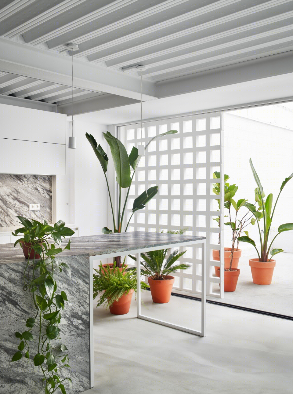 隔墙间的住宅，巴塞罗那/将工业厂房改造成城市绿洲-25