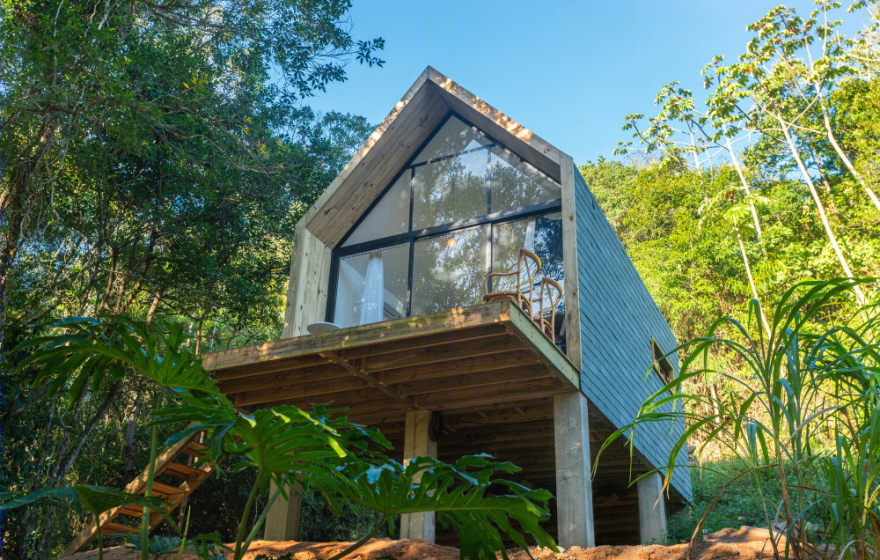 巴西微型木屋 | 融入自然的瓦尔登湖小屋-22